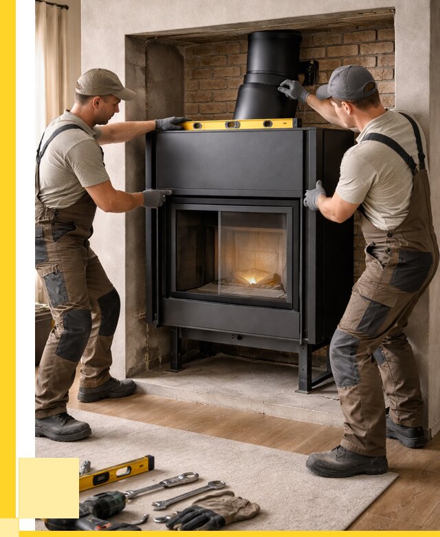 Установка каминных топок в Благовещенске под ключ от 18695 р. | ЭриданБгв