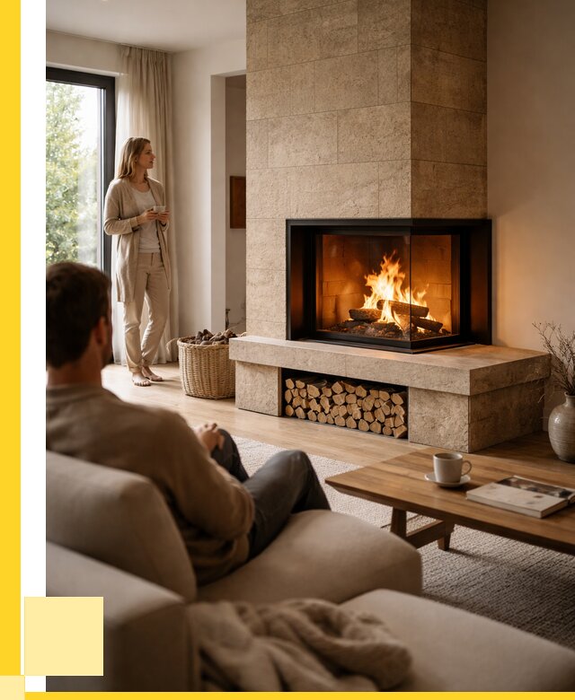 Угловые камины из кирпича установка в Благовещенске от 155790 р. ЭриданБгв