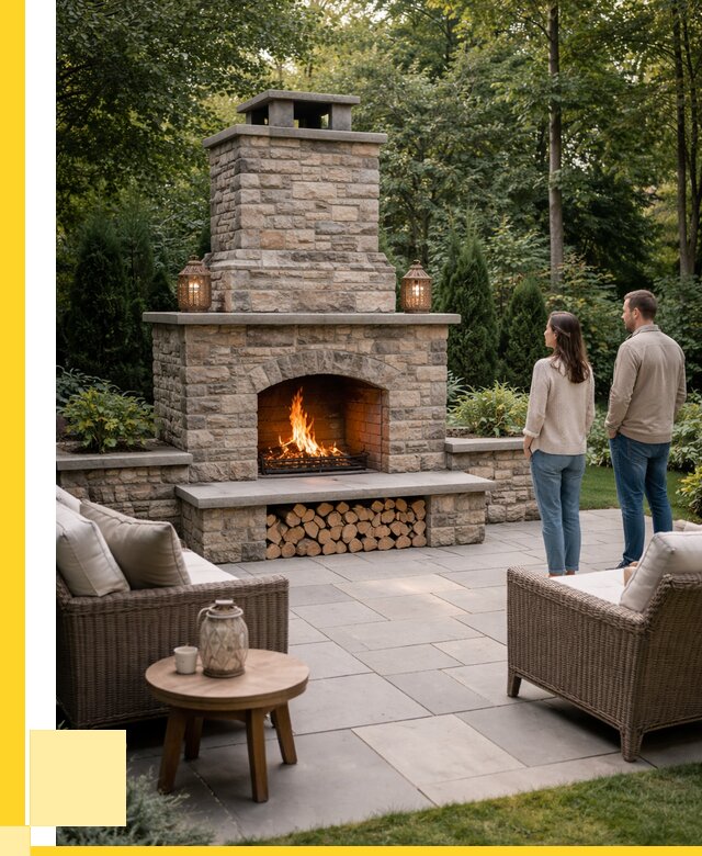 Уличные камины из кирпича в Благовещенске от 155790 р. | ЭриданБгв