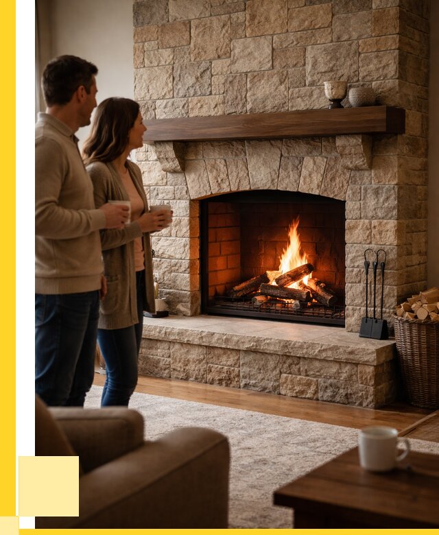 Каменные камины на заказ в Благовещенске от 186948 р. | ЭриданБгв