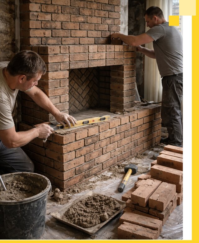 Изготовление и установка кирпичных каминов в Благовещенске