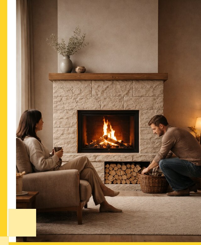 Камины для дома в Благовещенске под ключ от 155790 р. | ЭриданБгв