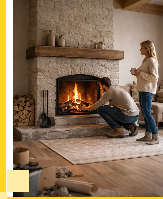 Камины для загородного дома в Благовещенске от 363510 р., ЭриданБгв