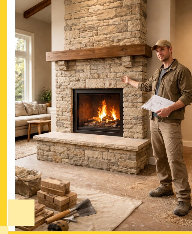 Камины под ключ в Благовещенске от 186948 р. | ЭриданБгв — установка