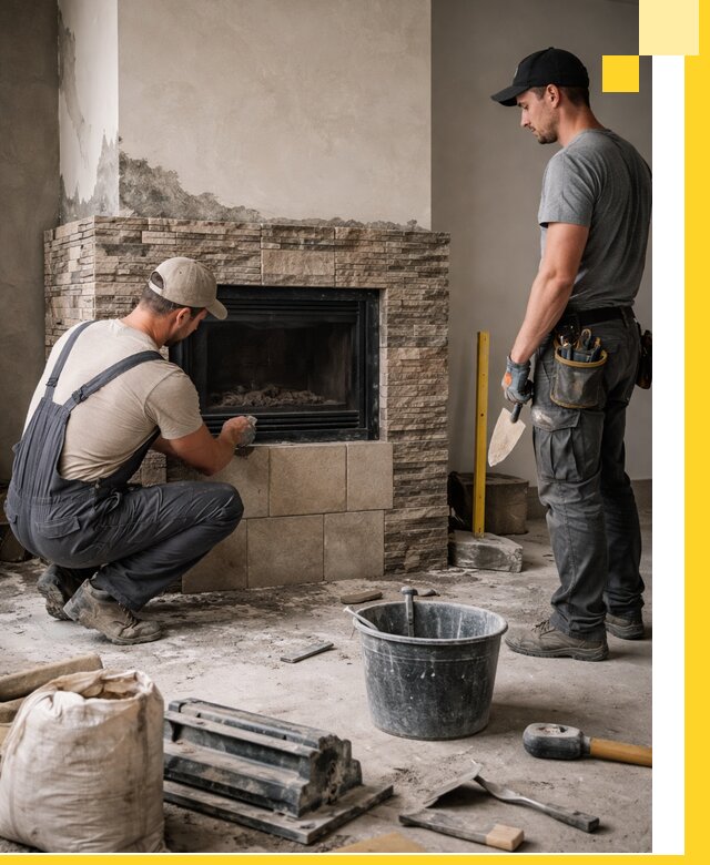 Камины под ключ в Благовещенске: проект, изготовление и монтаж