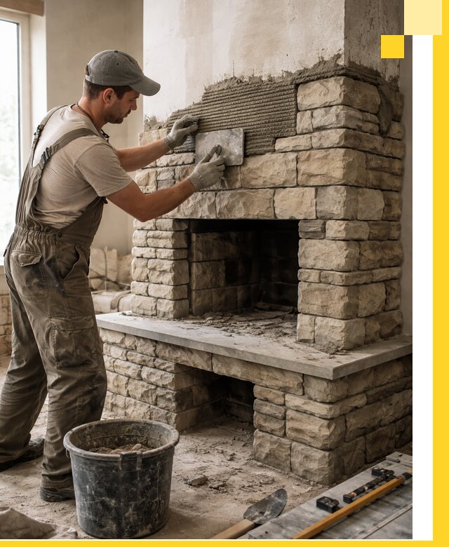 Строительство каминов под ключ в Благовещенске от проектирования до монтажа