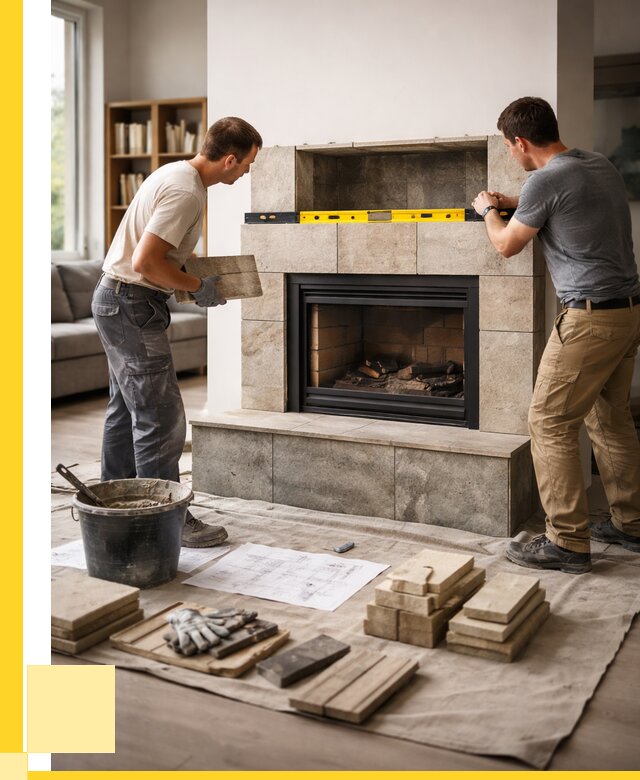 Монтаж каминов и установка в Благовещенске от 46737 р. | ЭриданБгв