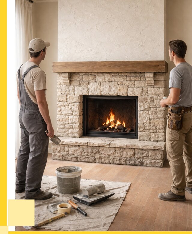 Отделка каминов в Благовещенске от 6751 р. под ключ | ЭриданБгв