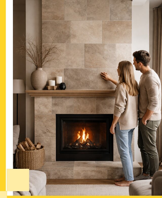 Облицовка каминов керамогранитом в Благовещенске от 4674 р. | ЭриданБгв