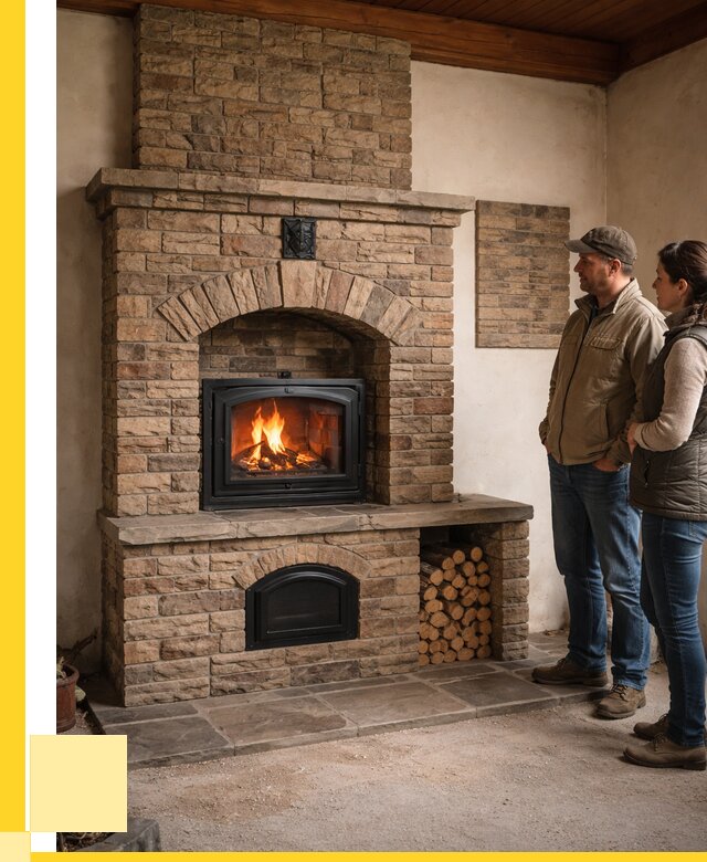 Кирпичная печь под ключ в Благовещенске от 155790 р. | ЭриданБгв