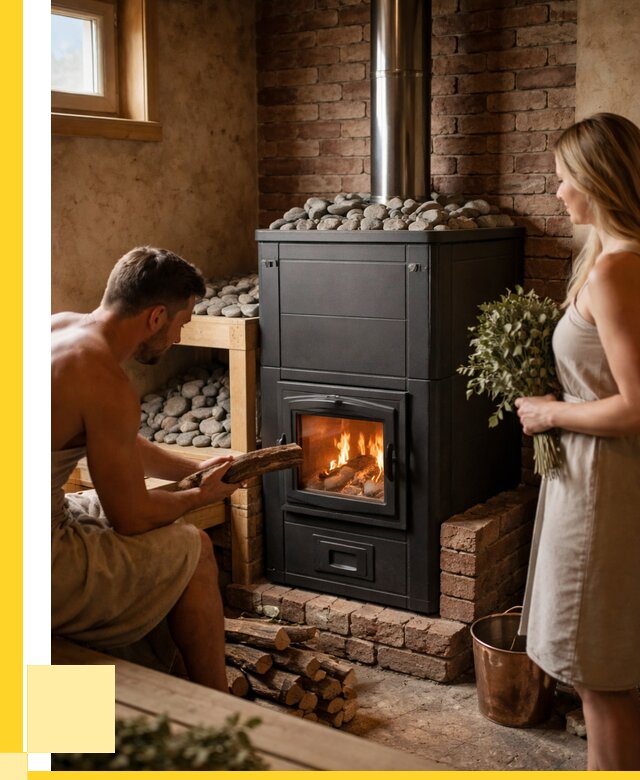 Кирпичная печь для бани на заказ в Благовещенске от 57123 р. | ЭриданБгв