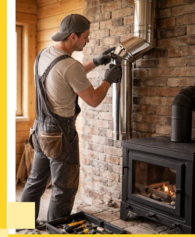 Монтаж дымоходов для печей в Благовещенске от 7790 р. | ЭриданБгв