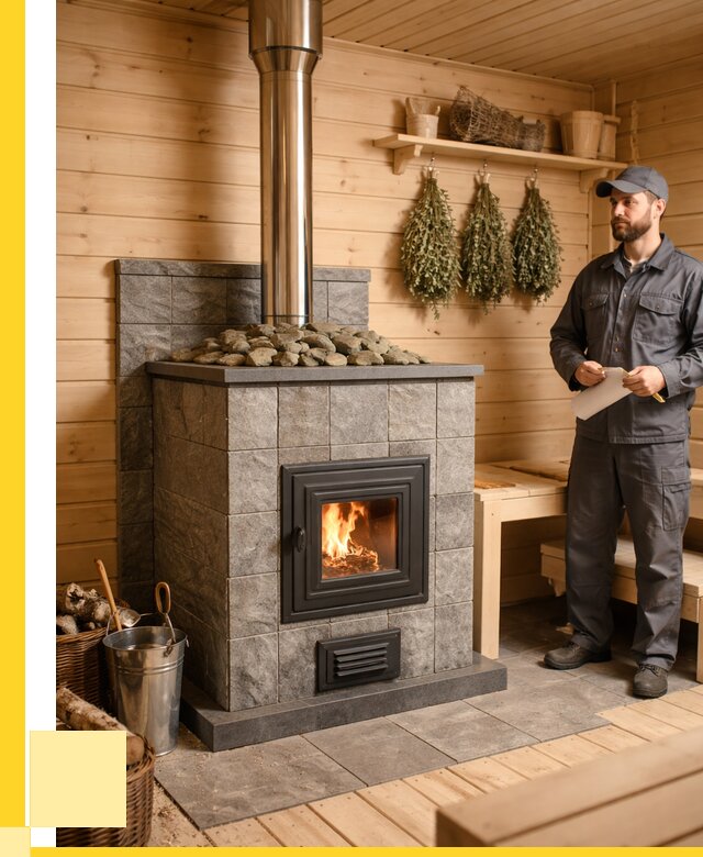 Печи для бани под ключ в Благовещенске от 124632 р. | ЭриданБгв