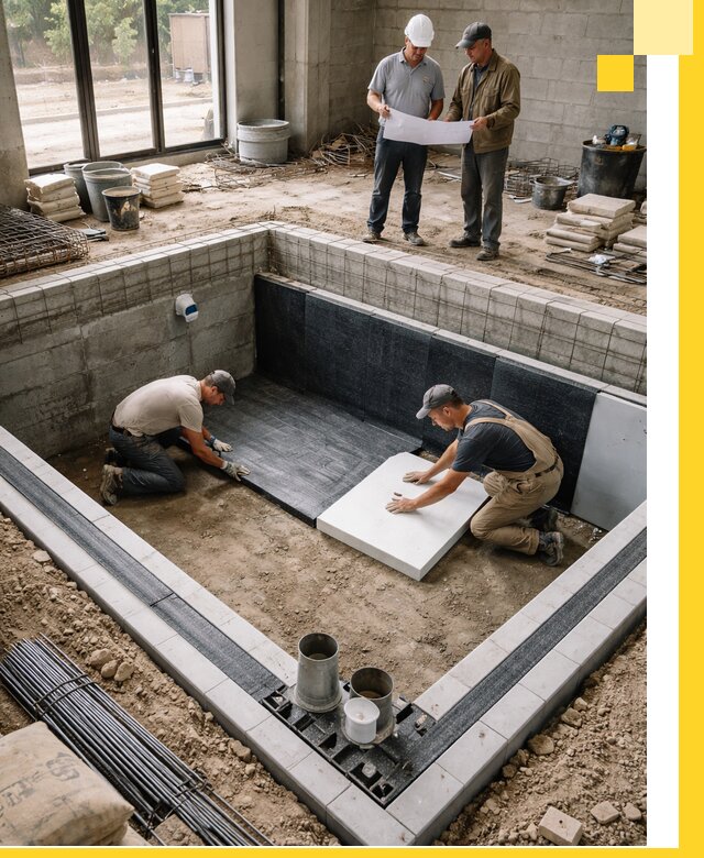 Проекты частных и общественных бассейнов под ключ в Благовещенске