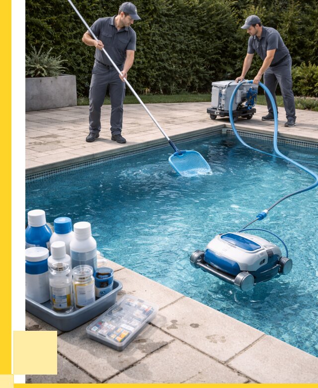 Чистка бассейнов в Благовещенске роботами, от 4674 р. | ЭриданБгв