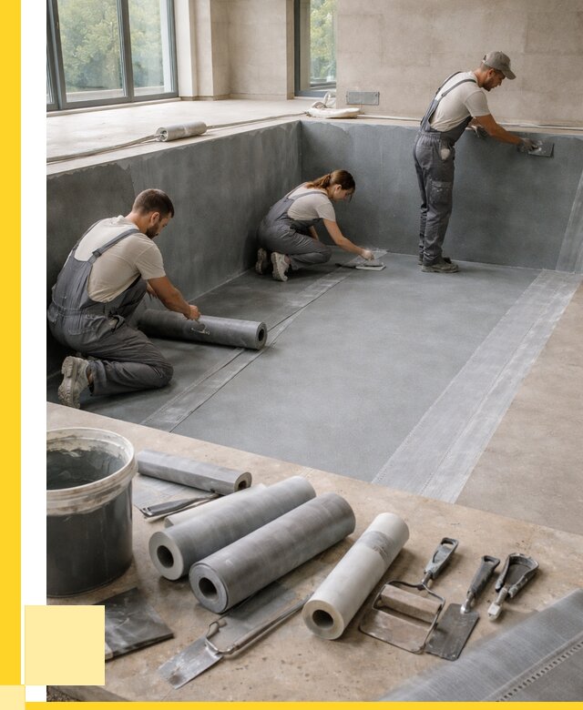 Гидроизоляция бассейнов в Благовещенске от 2077 р., ЭриданБгв