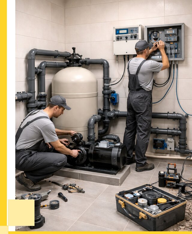 Монтаж оборудования для бассейнов в Благовещенске от 41544 р. | ЭриданБгв