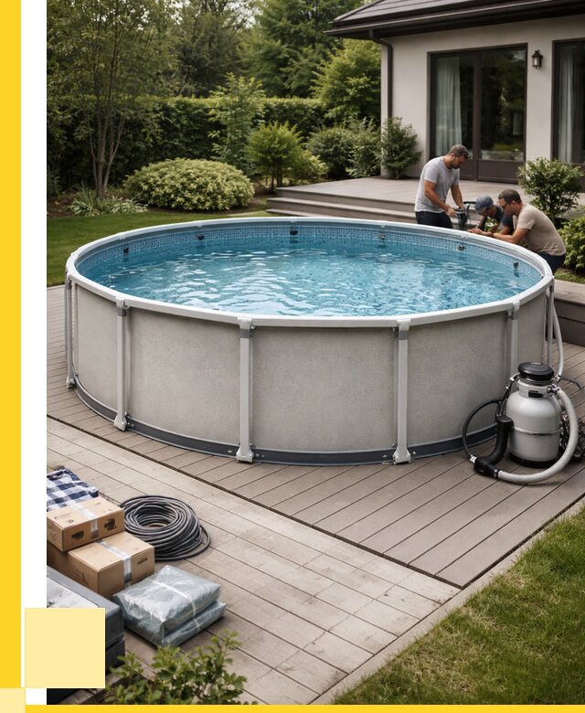 Купить каркасные бассейны в Благовещенске от 46737 р. | ЭриданБгв