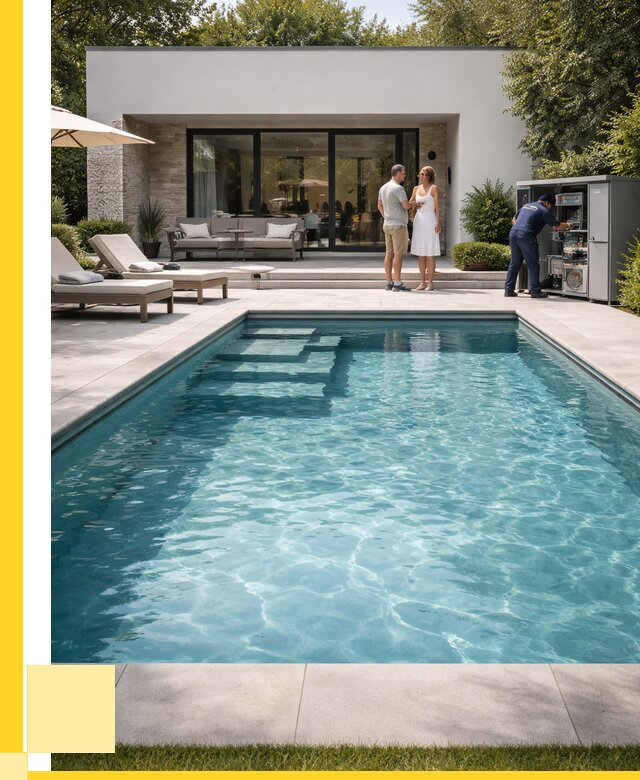 Бассейн в доме в Благовещенске под ключ от 1246320 р. | ЭриданБгв