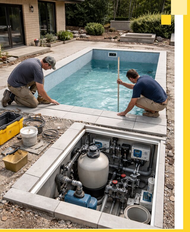 Строительство качественных домашних бассейнов под ключ в Благовещенске