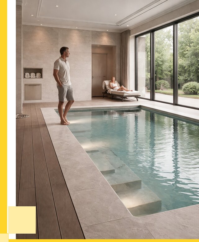 Бассейны в коттедже под ключ в Благовещенске от 1246320 р. | ЭриданБгв