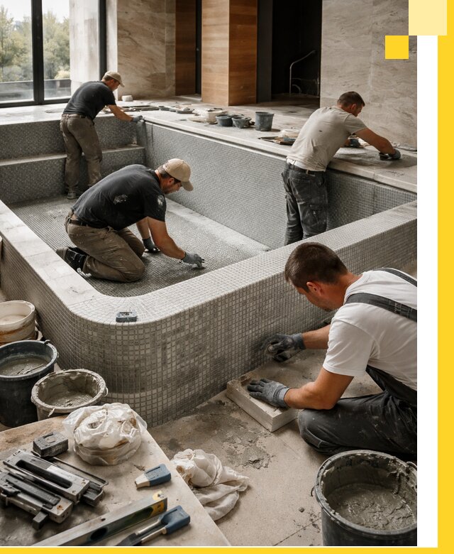 Строительство и установка СПА бассейнов под ключ в Благовещенске