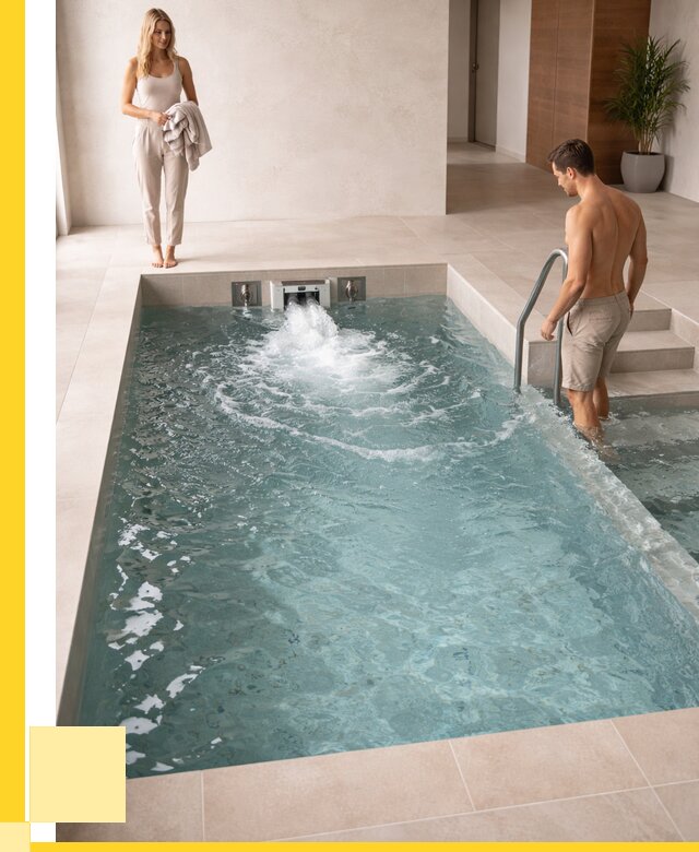 Бассейн с противотоком в Благовещенске от 259650 р. | ЭриданБгв