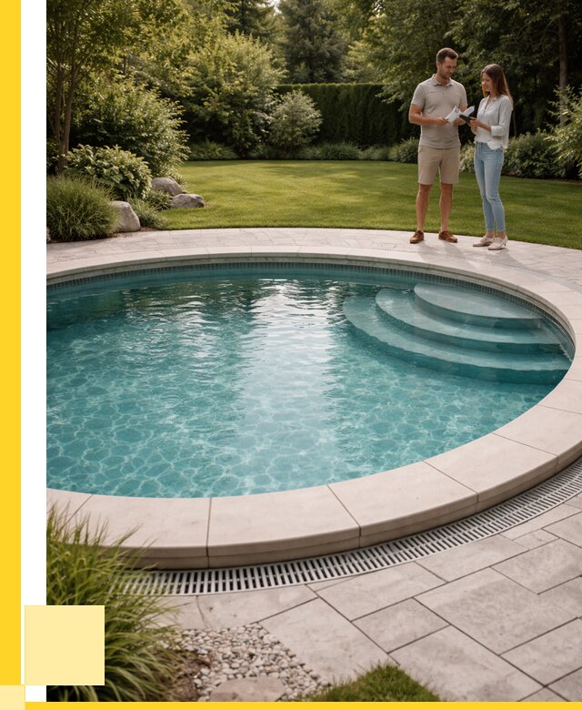 Круглые каркасные бассейны купить в Благовещенске от 259650 р. | ЭриданБгв