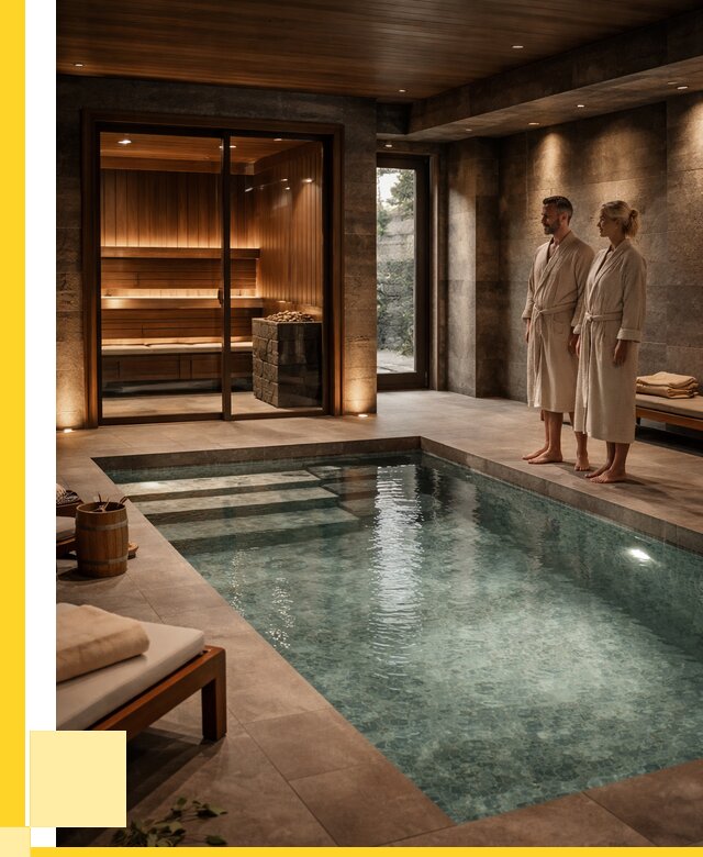 Сауна с большим бассейном в Благовещенске от 1246320 р. ЭриданБгв