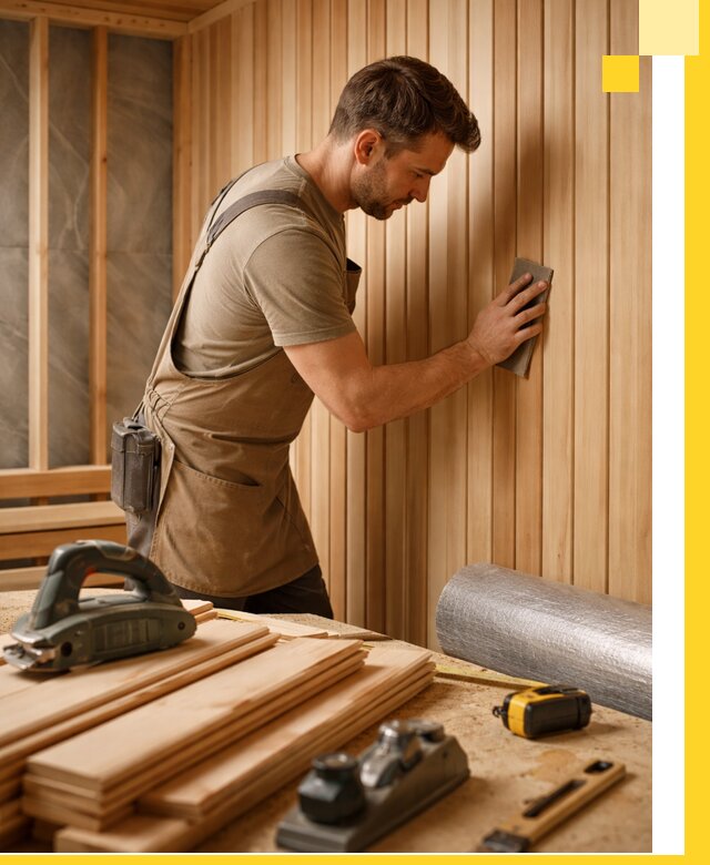 Профессиональная отделка саун и парных под ключ в Благовещенске