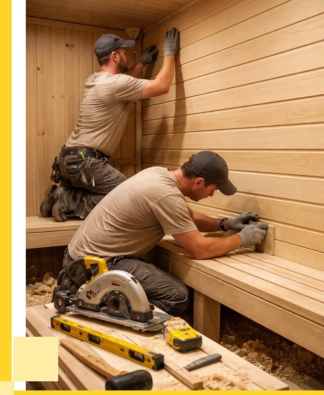 Обшивка саун вагонкой в Благовещенске от 2597 р. | ЭриданБгв