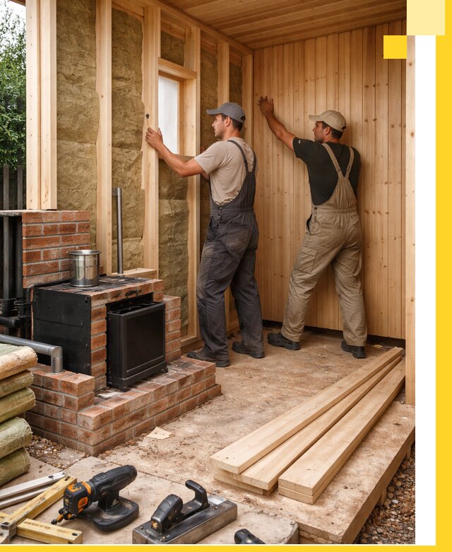 Строительство и установка дачных саун под ключ в Благовещенске