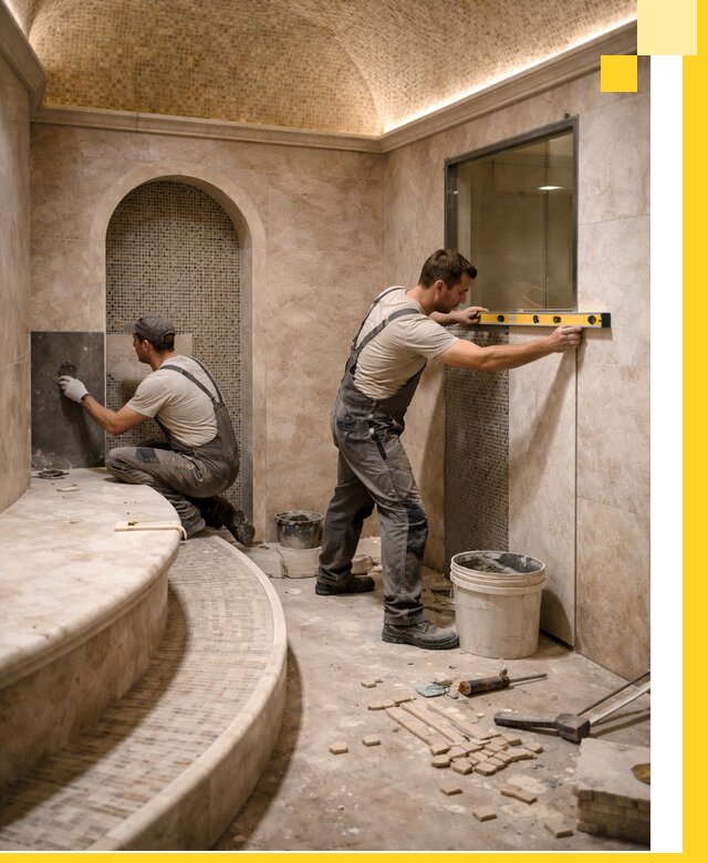 Проектирование и строительство саун с хамамом под ключ в Благовещенске