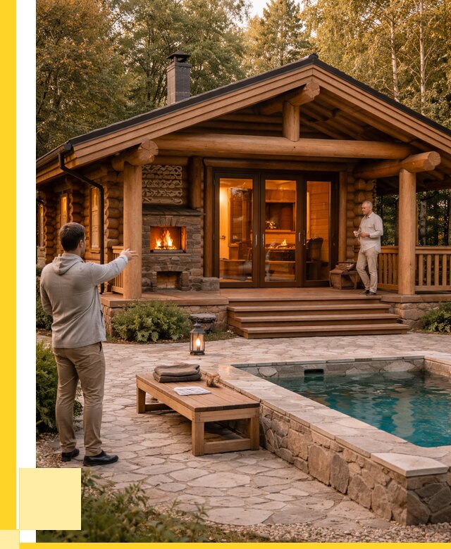 Проекты бань и хамам в Благовещенске от 25965 р. | ЭриданБгв