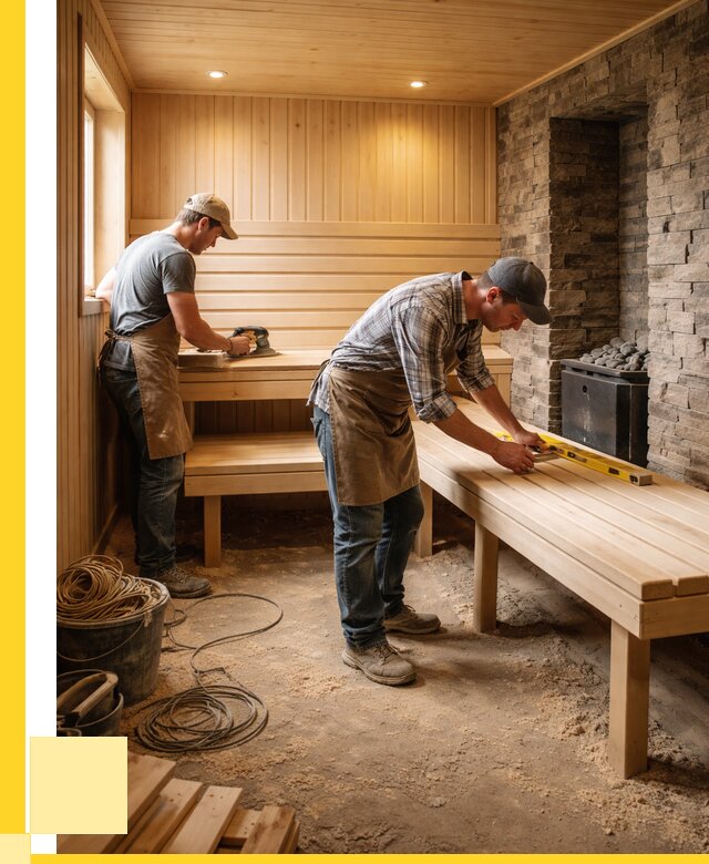 Отделка бани в Благовещенске: внутренняя отделка от 3116 р. | ЭриданБгв