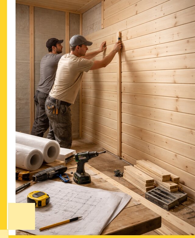 Обшивка бани вагонкой в Благовещенске от 1246 р., ЭриданБгв