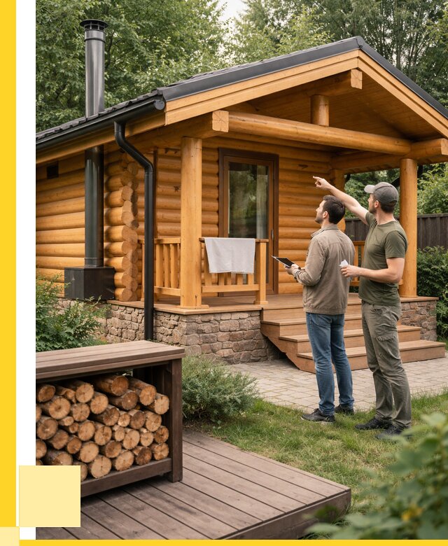 Бани для дачи под ключ в Благовещенске от 259650 р. | ЭриданБгв