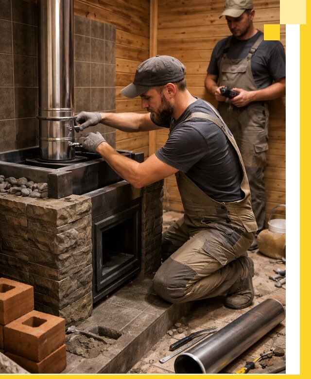 Изготовление и установка банных печей под ключ в Благовещенске