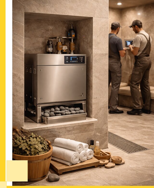 Парогенераторы для хамама в Благовещенске от 77895 р. | ЭриданБгв