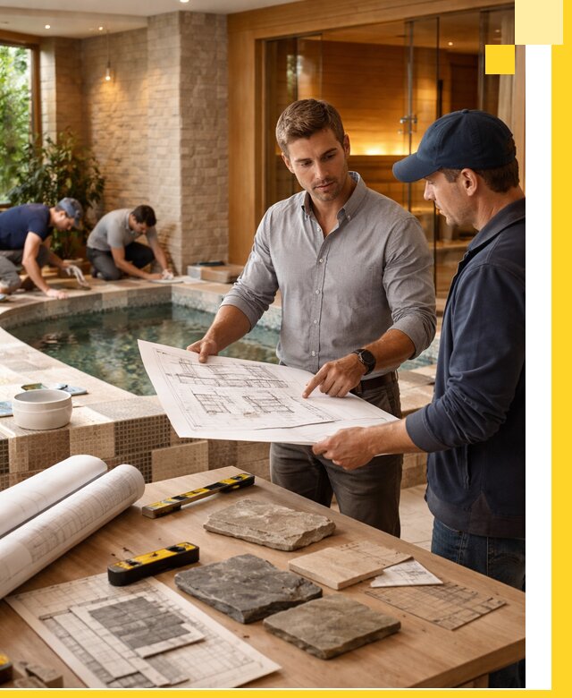 Проектирование SPA зон под ключ в Благовещенске с инженерией